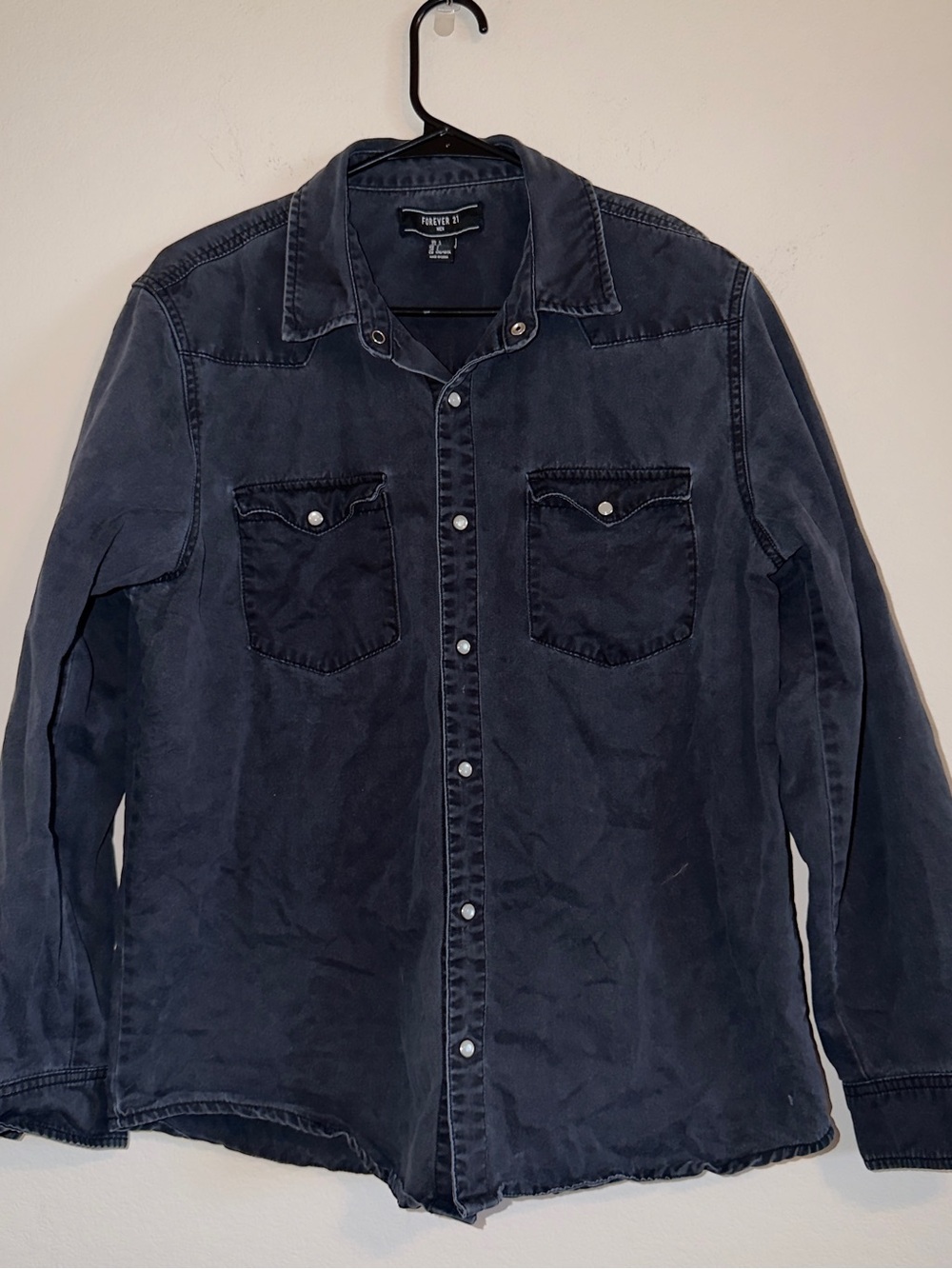 Forver21 Button-Up Utility Shirt